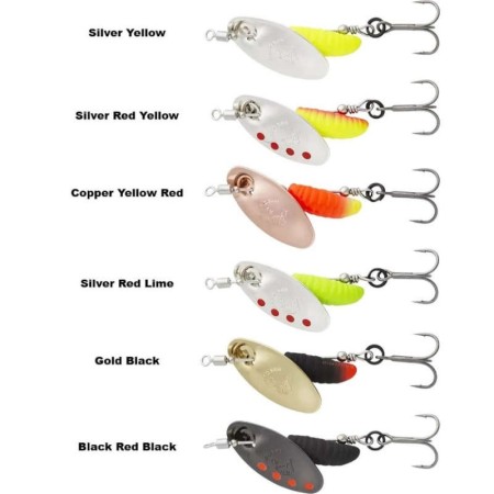 Cuiller Tournante Grub Spinner 5.8gr Savage gear