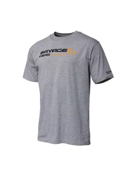 T-Shirt mit charakteristischem Logo grau Savage Gear - Savage Gear