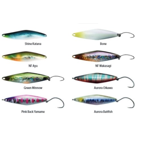 Cuiller ondulante Tricoroll spoon 14gr Illex