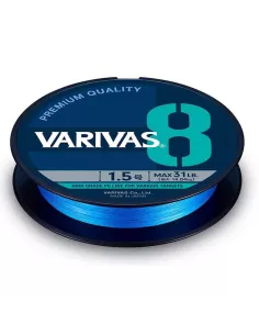 Tresse Varivas 8 Ocean Blue 150m