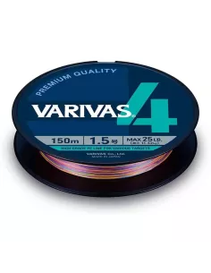 Tresse Varivas 4 Marking Multicolore 300m