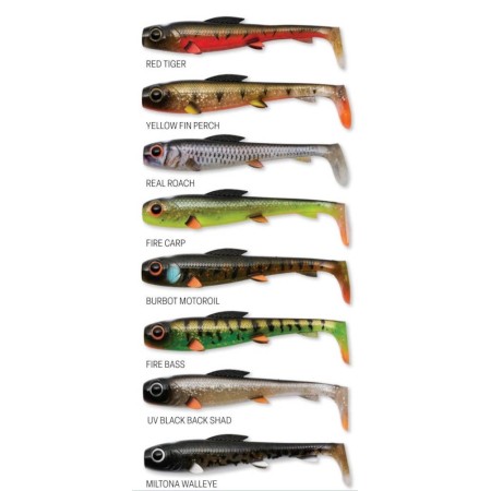 Leurre Souple Svartzonker MCPike 25cm Abu Garcia par 2