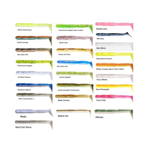 Leurre Souple Rockvibe Shad 5cm REINS