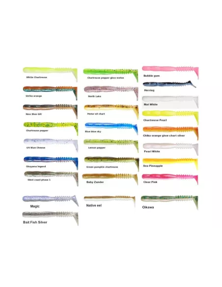 Fat Rockvibe Shad 16cm Soft Lure REINS - Reins