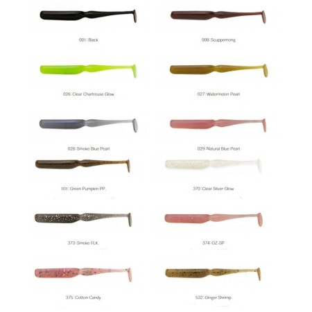 Leurre Souple Swing Bait 7cm Keitech