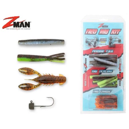 Kit Ned Rig Hot colors Zman