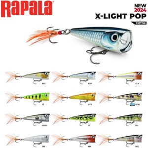 Leurre de surface X-light pop 4cm Rapala 2