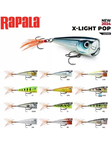 Oberflächenköder X-light Pop 4cm Rapala - Rapala
