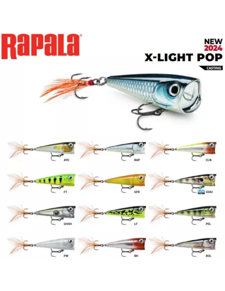 Oberflächenköder X-light Pop 4cm Rapala - Rapala