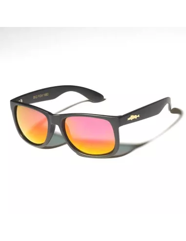 Easy Fish Zander Pink Red Irridium Big Fish 1983 Polarized Glasses - Big Fish 1983
