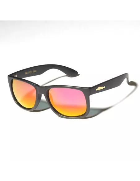 Easy Fish Zander Pink Red Irridium Big Fish 1983 Polarized Glasses - Big Fish 1983