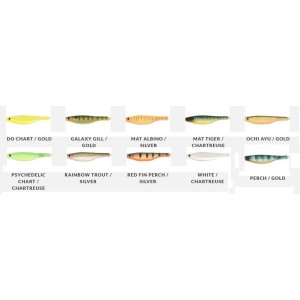 Leurre souple Dartspin 22cm Ssk 80gr Hyperlastics  A Band of Anglers 2