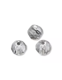 Perle transparente 8mm Cormoran