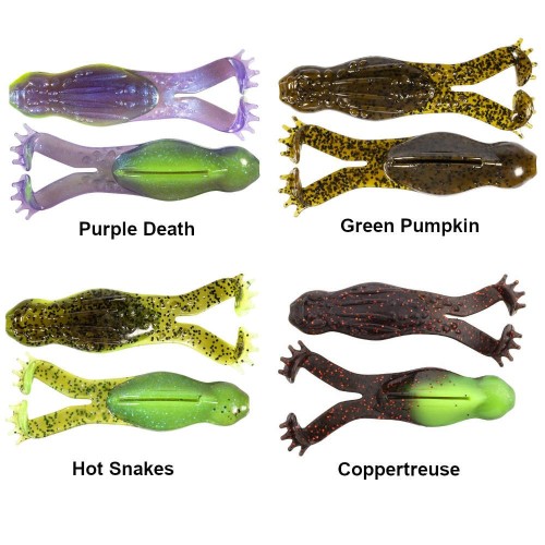 Leurre Souple Goat Toadz 10cm Zman