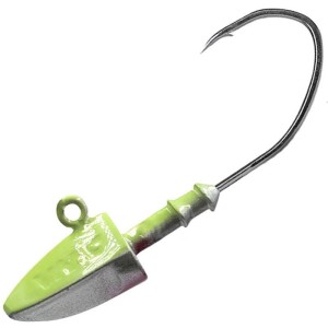 Tête plombée Dart jig Ghost chart VMC par 3