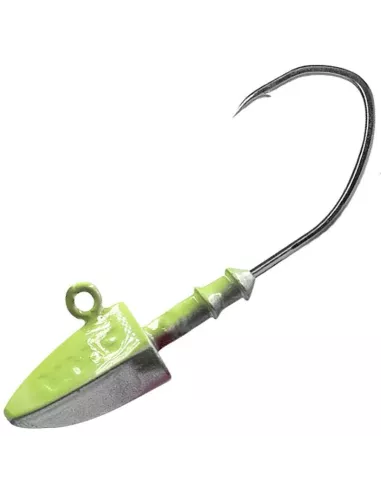 Tête plombée Dart jig Ghost chart VMC par 3