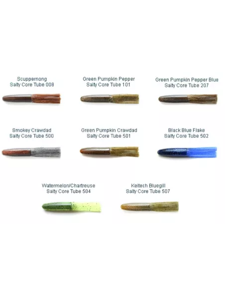 Tubo morbido Salty core 11 cm Keitech - Keitech