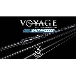 Canne Spinning Voyage Salt Finesse 5-21gr 2m28 Bone
