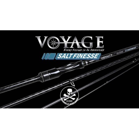 Canne Spinning Voyage Salt Finesse 5-21gr 2m28 Bone