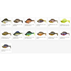 Leurre souple armé Sleeper Gill 8cm Megabass 2