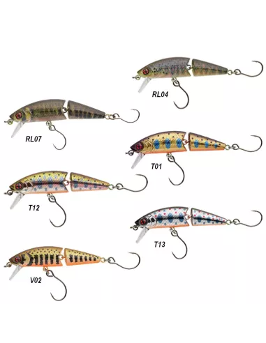 Esca affondante Phoxy Jointed 5cm Sakura - Sakura