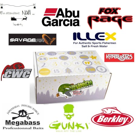 Calendrier de l'avent Brochet 2025 Carnassiers-shop