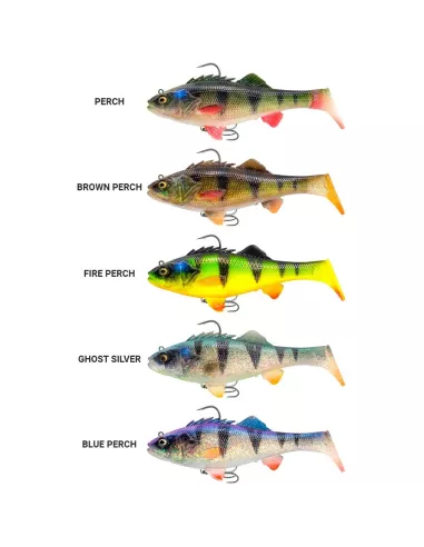 Leurre Soft armato 3D Perch Rtf FS 20cm Savage Gear - Savage Gear