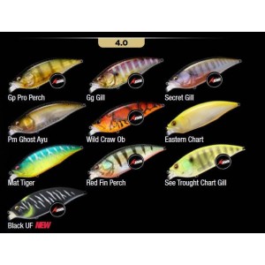 Leurre Flottant Big M 4.0 13cm Megabass 2