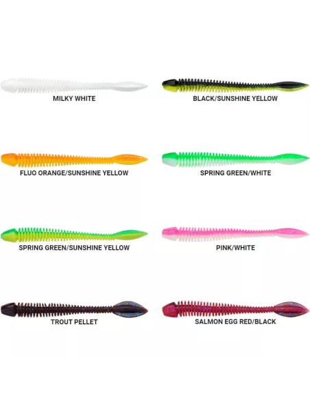 Powerbait Power Flail 7cm Weichköder 10 Stück von Berkley - Berkley