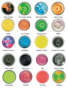 Pâte à truite Powerbait Natural Glitter Cheese Berkley 2