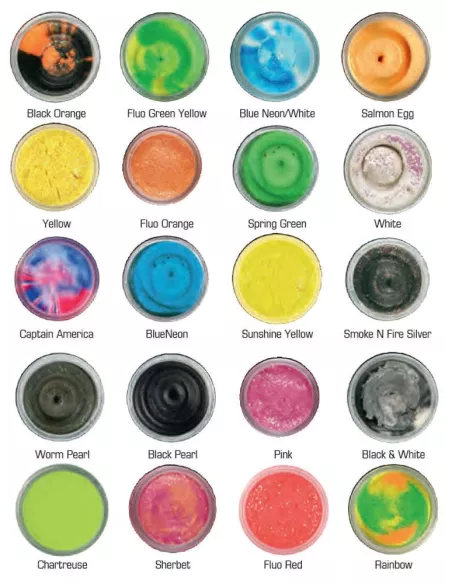 Pasta per trote Powerbait Natural Glitter Cheese Berkley - Berkley