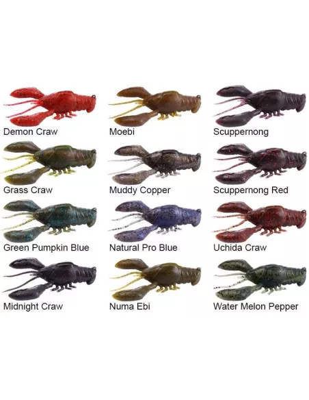 Esca morbida Armata Sleeper Craw 7,7cm Megabass - Megabass