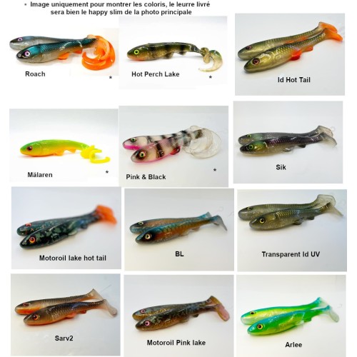 Leurre souple Happy Slim 23cm Bonibaits