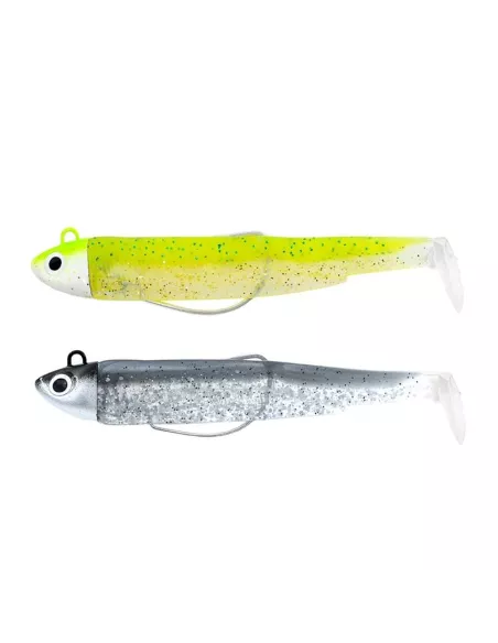 Doppel-Softbait-Kombo Search Black Minnow 70 Fiiish - Fiiish