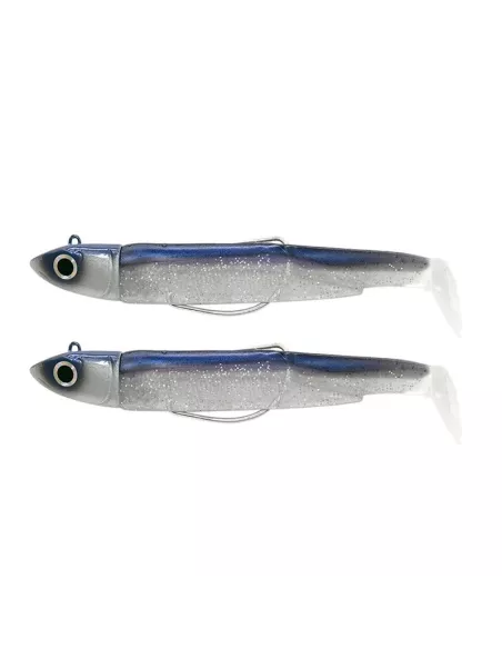 Soft Lure Double Combo Offshore Black Minnow 90 Fiiish - Fiiish