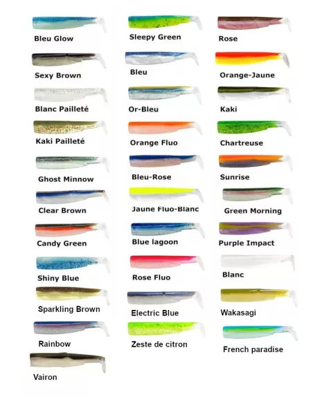 Combo Soft Bait Offshore Black Minnow 105 Fiiish - Fiiish