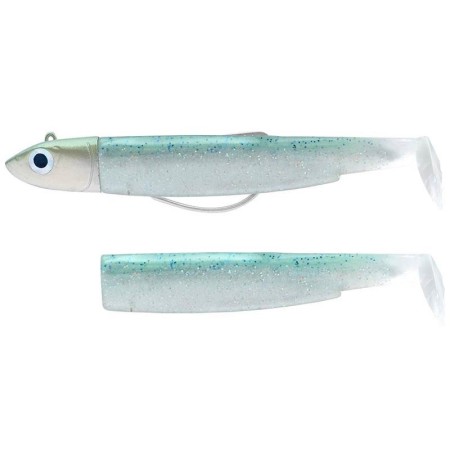 Leurre Souple combo Offshore Black Minnow 105 Fiiish