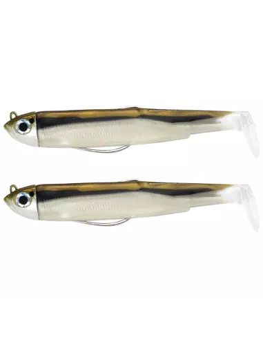 Soft Lure Double Combo Shore Black Minnow 105 Fiiish - Fiiish