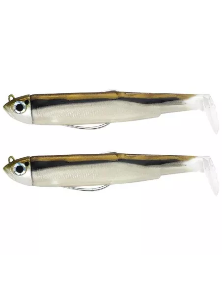 Soft Lure Double Combo Shore Black Minnow 105 Fiiish - Fiiish