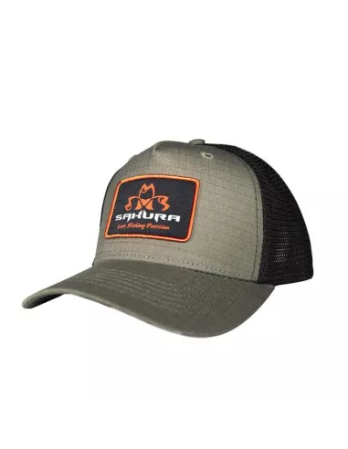 Khaki Sakura Ripstop Cap - Sakura