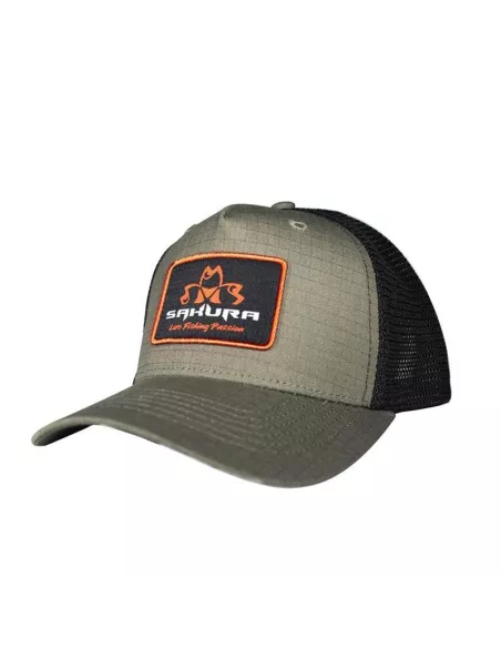 Khaki Sakura Ripstop Cap - Sakura