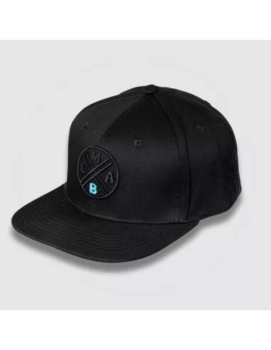 Cappellino Snapback Logo tutto nero LMAB - LMAB