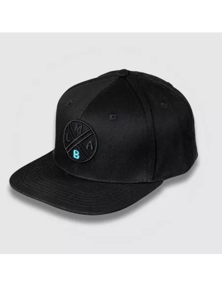 Cappellino Snapback Logo tutto nero LMAB - LMAB