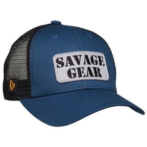 Casquette Logo Badge Bleu Savage gear