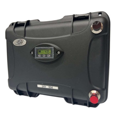 Batterie Lithium-Ion  Etanche haute performance 24V/50Ah SH Lithium