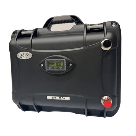 Batterie Lithium-Ion  Etanche haute performance 36V/100Ah SH Lithium
