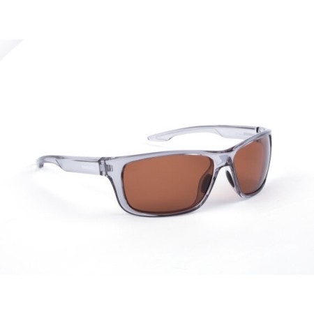 Lunettes polarisantes Antares transparent verre marron Shimano