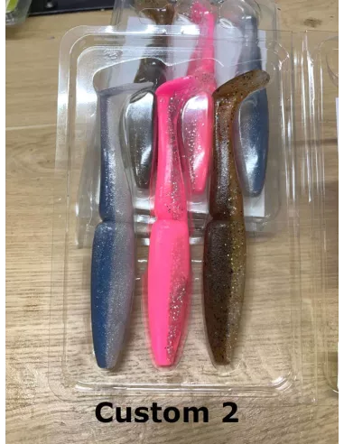 Soft Lure One UP Shad 7" Custom pack Sawamura - Sawamura