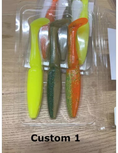 Soft Lure One UP Shad 7" Custom pack Sawamura - Sawamura