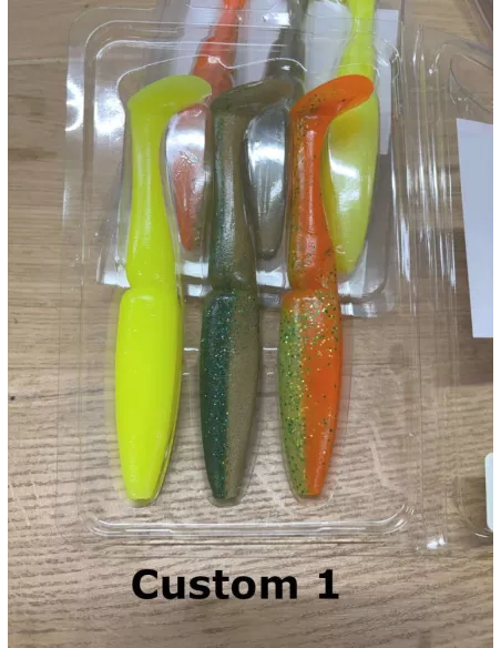 Soft Lure One UP Shad 7" Custom pack Sawamura - Sawamura